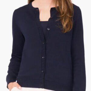 Sold Halogen  Blue Button Down Cardigan Size M NWOT